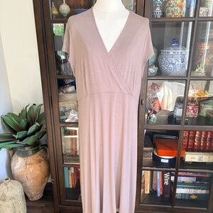 Eileen Fisher, High Low Wrap neckline Dress
